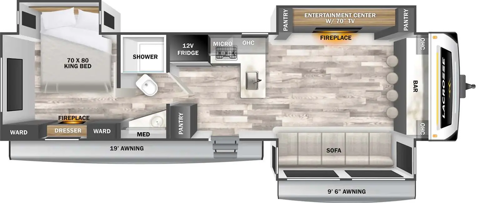 3450FB Floorplan Image